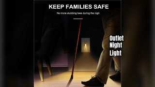 USB 콘센트 야간 조명 5V 4.8A 변조 방지